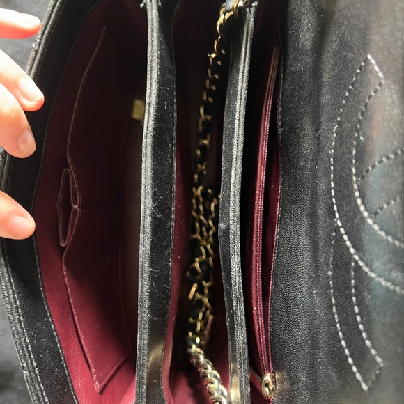 Chanel Black Quilted Lambskin Trendy CC Small Top Handle Bag - Picture 6 of 11